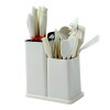 Set x 19 Utensilios de cocina en silicona libre de BPA Beige