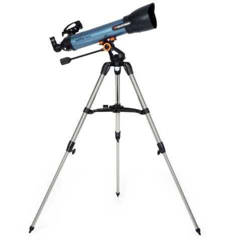 Telescopio Celestron Inspire 100az Refractor Con Trípode Telescopio Celestron Inspire 100az Refractor Con Trípode