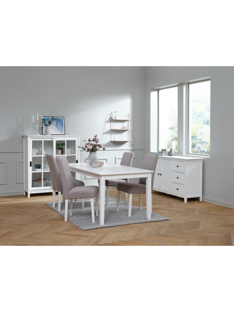 Vitrina NORDBY 2 puertas blanco Vitrina NORDBY 2 puertas blanco