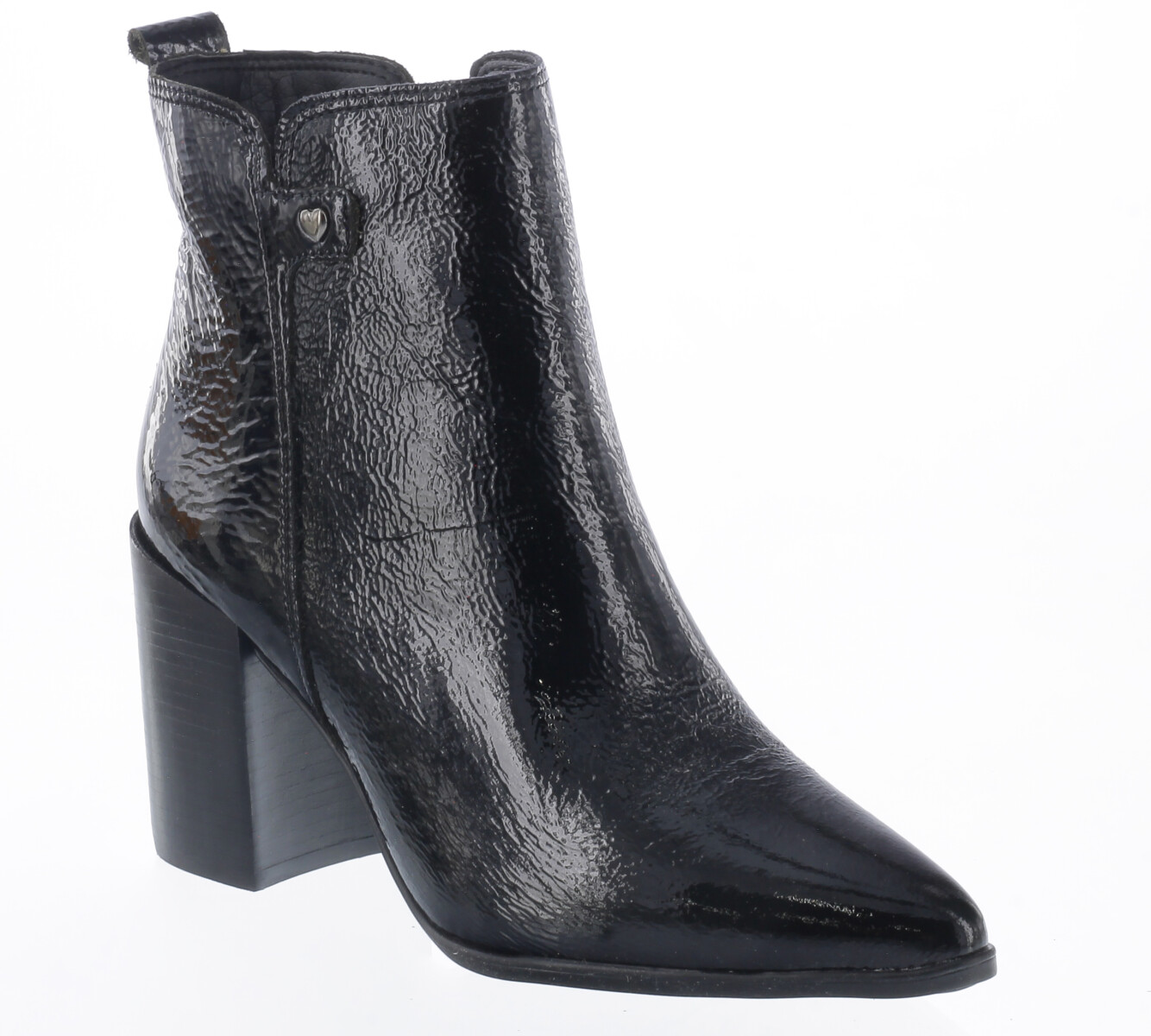 Bota de Mujer Bottero lisa formal - Negro Charol 