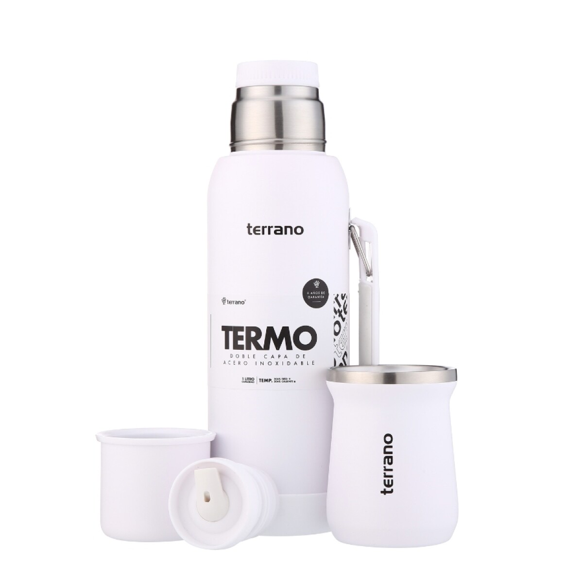 Kit Termo 1LT base de silicona + Mate Tradicional blanco 