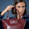Cartera petit Bordeaux charol