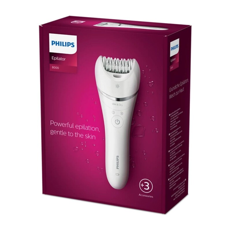 Depilator Philips Series 8000 Wet & Dry BRE700/00 Depilator Philips Series 8000 Wet & Dry BRE700/00
