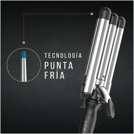 Rizador GAMA Curl Triferro Silk 5 Niveles De Ajuste Pantalla LED Rizador GAMA Curl Triferro Silk 5 Niveles De Ajuste Pantalla LED