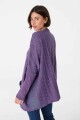 Sweater Oceano Petroleo/Violeta