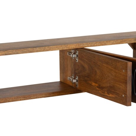 MUEBLE PARA TV MADERA MARRON AÉREO CASTAÑO
