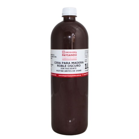 Cera para Madera Roble Oscuro 1L