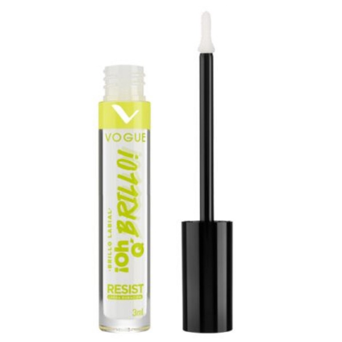 Labial Líquido Resist Oh Que Brillo Vogue Top Coat 3 Ml. 