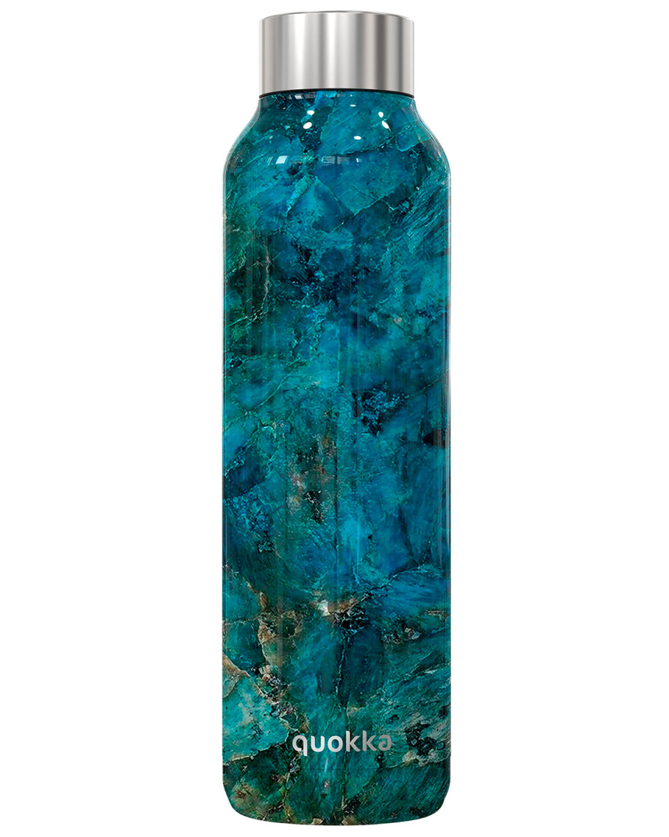 Botella térmica Quokka Solid 630ml - BLUE ROCK 