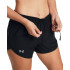 UA Fly By 3'' Shorts-PPL BLK-001