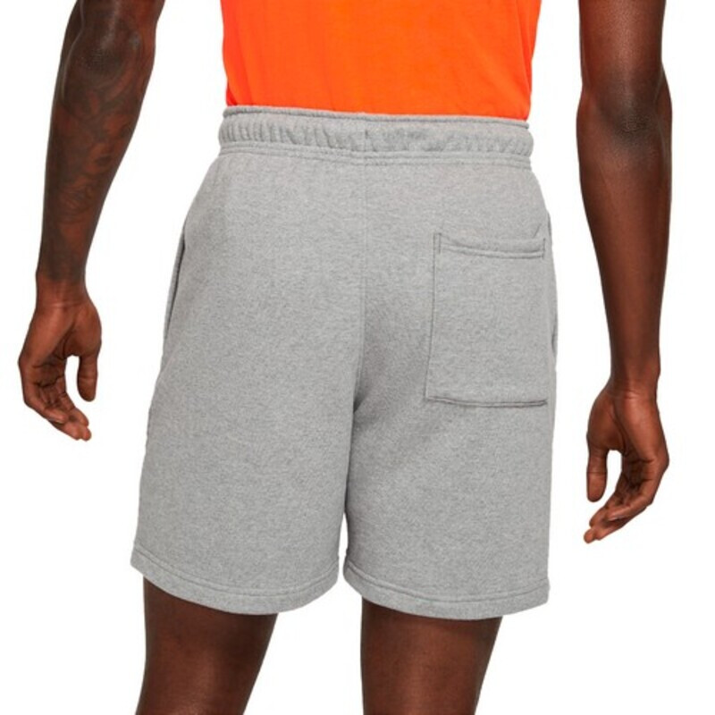 Short NIKE M J SPRT DNA HBR FLC SHORT CARBON HEATHER Gris Claro-naranja