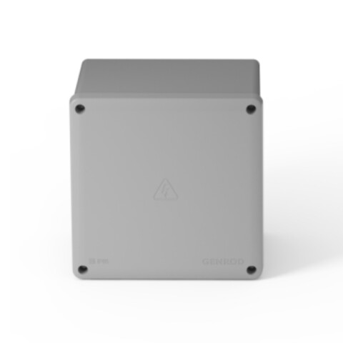 CAJA DE PASO IP65 210x210x135 GRIS GENROD CAJA DE PASO IP65 210x210x135 GRIS GENROD