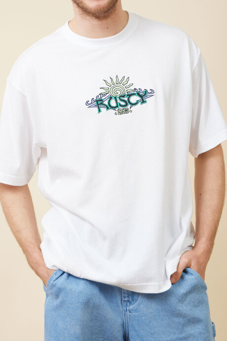 T-SHIRT PARME RUSTY Blanco