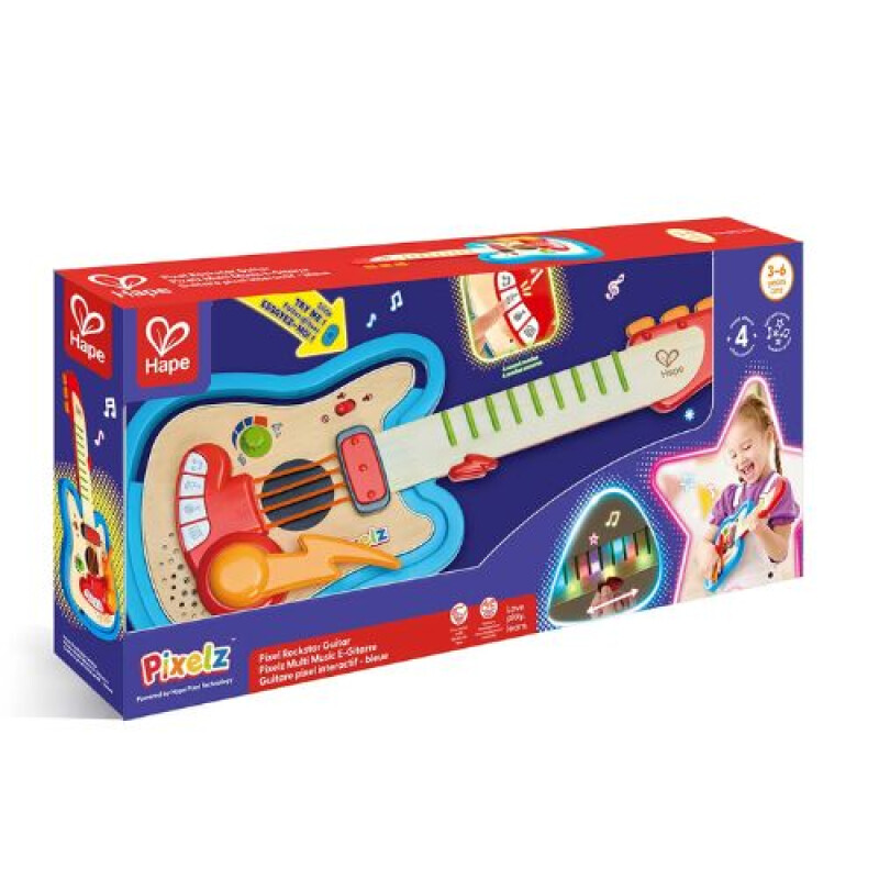 Guitarra Rockstar Hape Pixelz Guitarra Rockstar Hape Pixelz