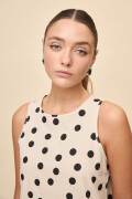 VESTIDO CRISTAL Beige