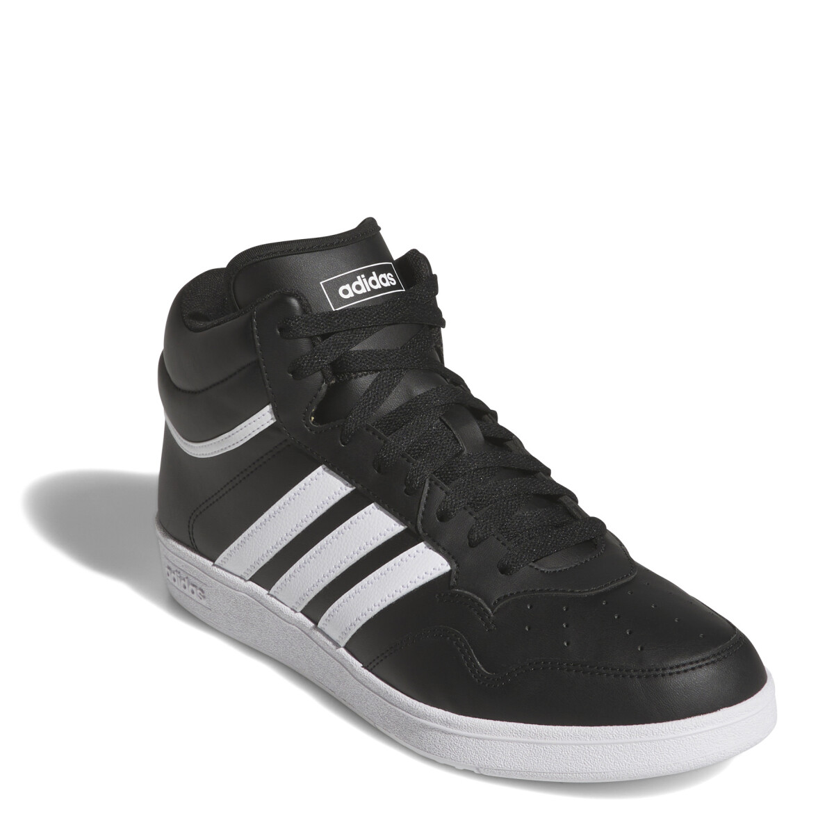 Championes Unisex Adidas Hoops 4.0 Mid Adidas - Negro - Blanco 