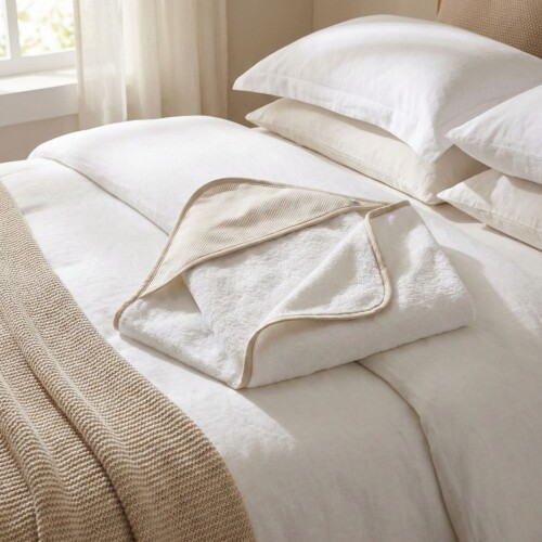 Toalla 80x80cm con Capucha - Clasic Pilar Beige