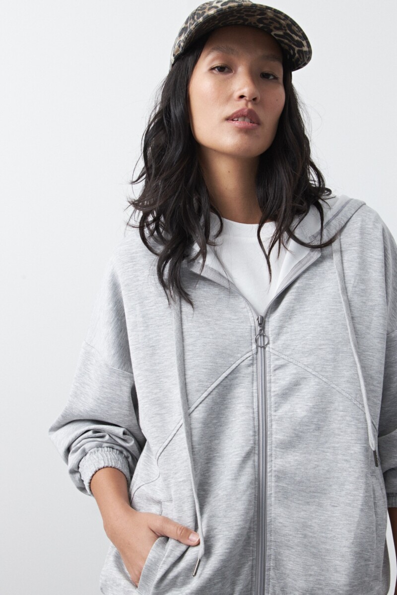 CAMPERA MAIA Gris Melange