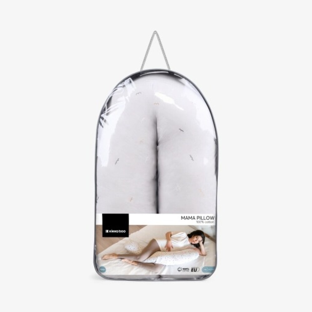 Almohada maternal MAMMA PILLOW kikkaboo seally me gris