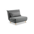 Sillón Cama Individual UNO Gris