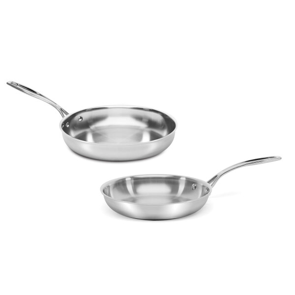 JUEGO DE 2 SARTENES ACERO INOXIDABLE Cuisinart CC522-911 JUEGO DE 2 SARTENES ACERO INOXIDABLE Cuisinart CC522-911