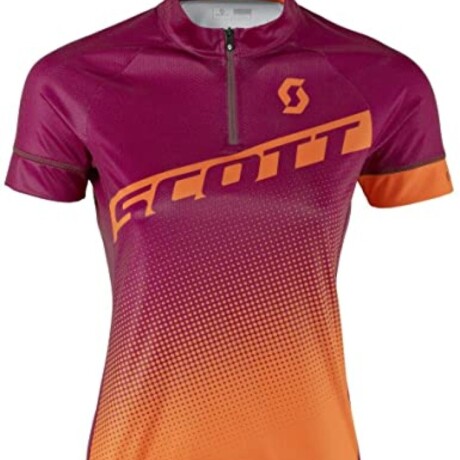 Camiseta Scott Endurance Dama Naranja/violeta