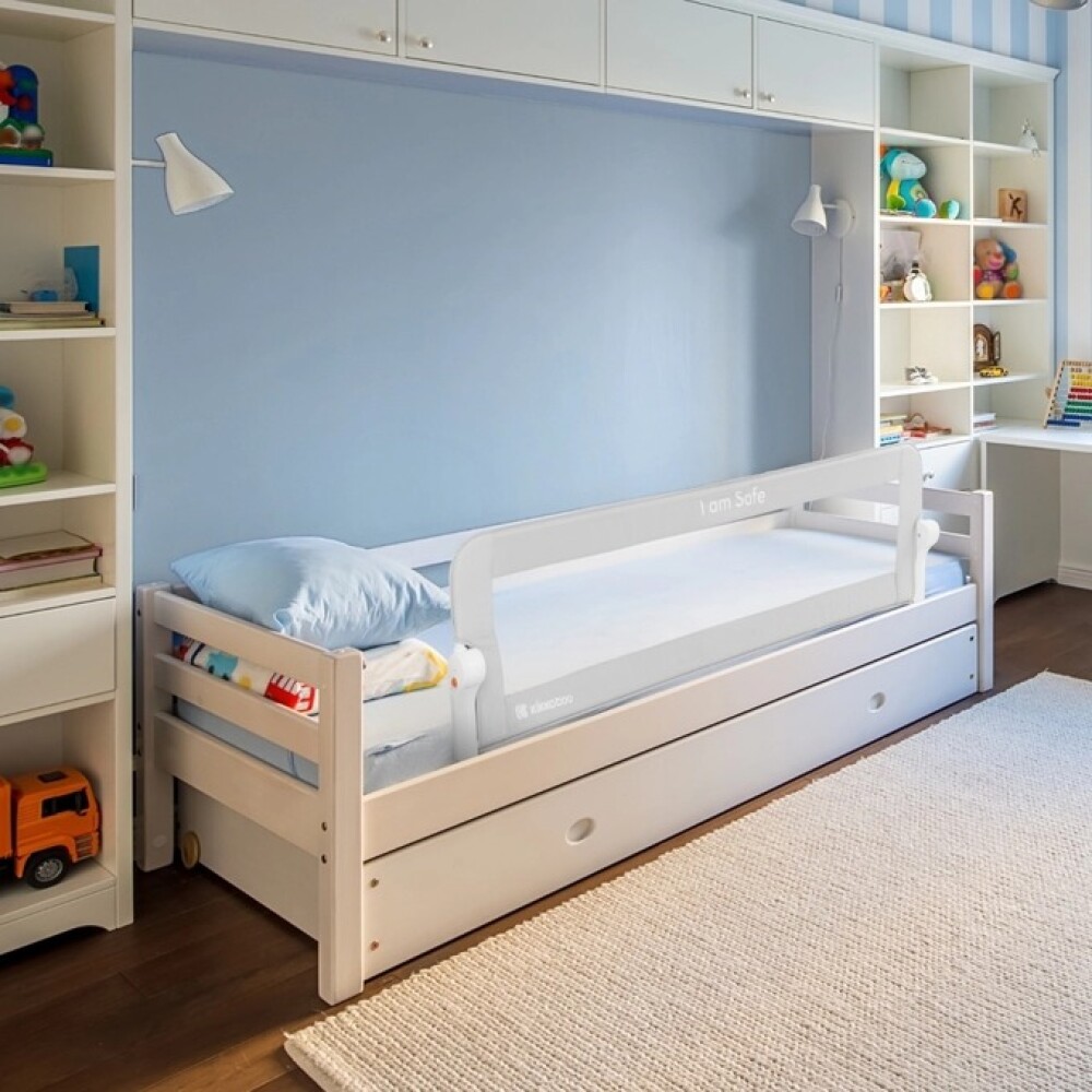 Baranda cama I AM SAFE KIKKABOO gris 150cms Baranda cama I AM SAFE KIKKABOO gris 150cms