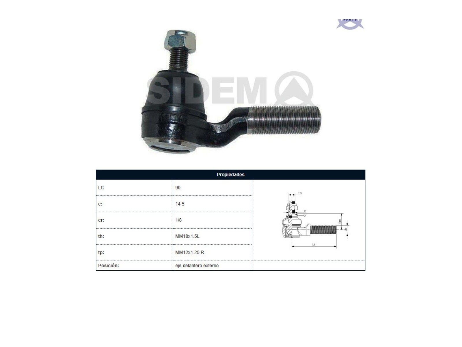 Puntero Nissan D22 96-25 Der/Izq 