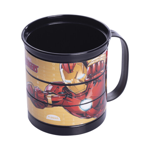 Taza Plástica Puzzle 360ml Ironman