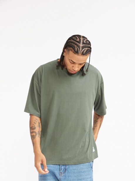 REMERA BOXY CAIRO VERDE