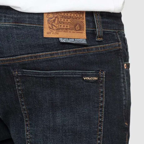 Pantalon Volcom Modernfit Azul Oscuro
