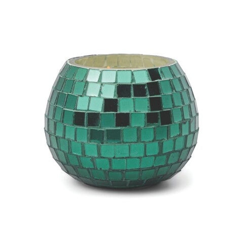 Vela aromática Disco Ball Esmeralda