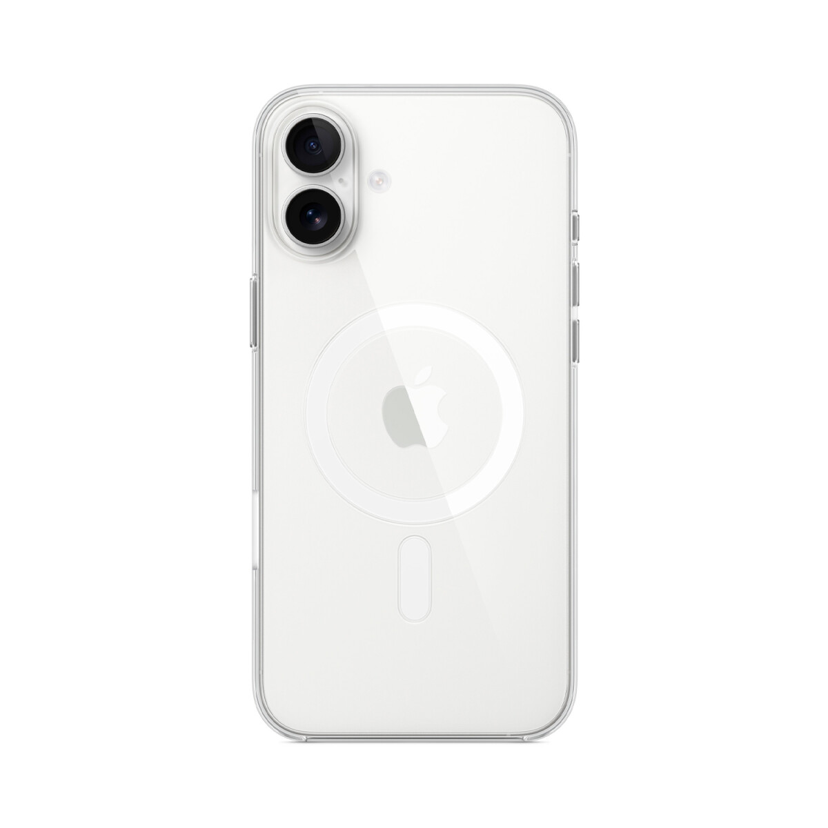 Apple funda silicona MagSafe iPhone 16 Plus Clear 