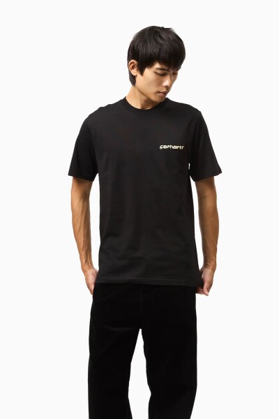 S/S NOODLE SOUP T-SHIRT Negro