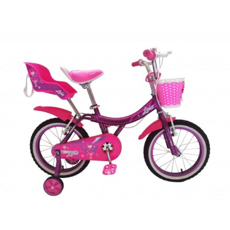 Bicicleta Infantil con Canasto y Sillita Kova Lola 16" Bicicleta Infantil con Canasto y Sillita Kova Lola 16"