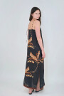 VESTIDO WILD FLOWER Negro