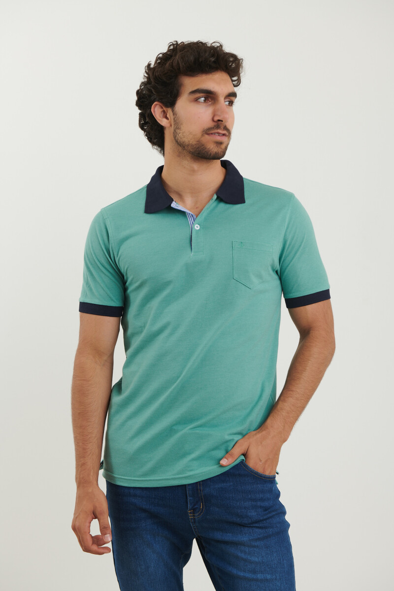 REMERA NAVIGATOR - Verde Medio 