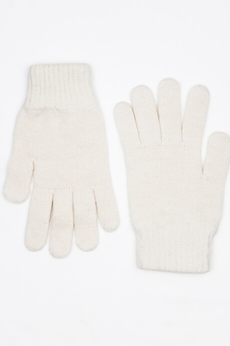 Guantes de Lana Crudo