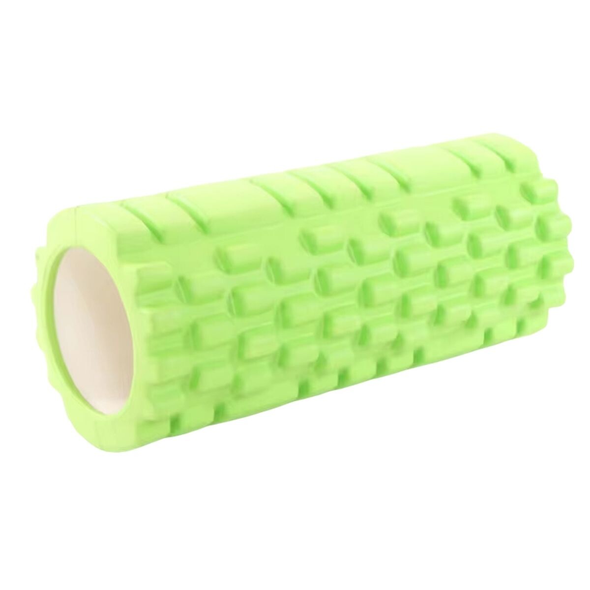 Rolo Masajeador Rodillo Pilates Yoga Foam Roller 33 Cm Color Verde RYO033 