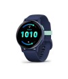 Reloj Garmin Vivoactive 5 Con Bisel de Aluminio Azul