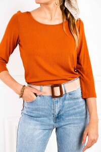 Remera Morley 3/4 Cobre