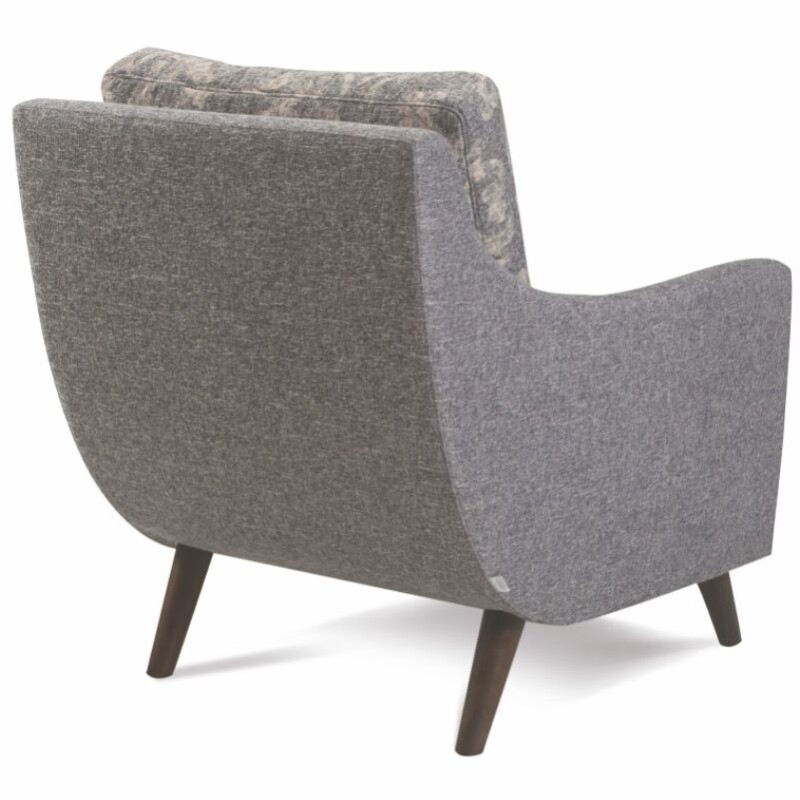 Butaca 3747 Tapizada en Tela Gris