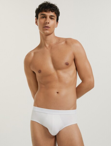 KIT DE 2 CALZONCILLOS SLIP CON ELASTANO MULTICOLOR