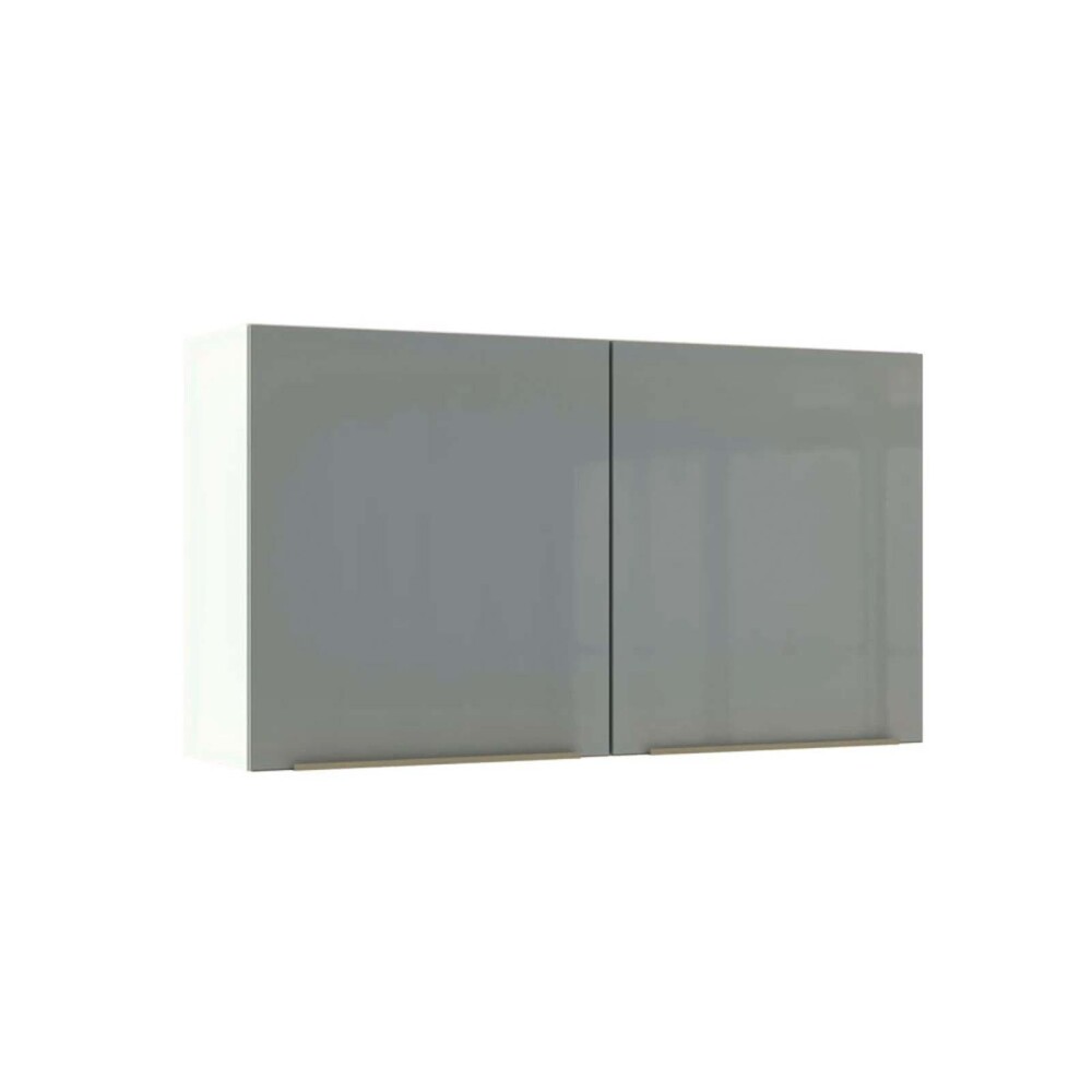 AEREO 120 CM MDP-Y-VIDRIO BLANCO LUX