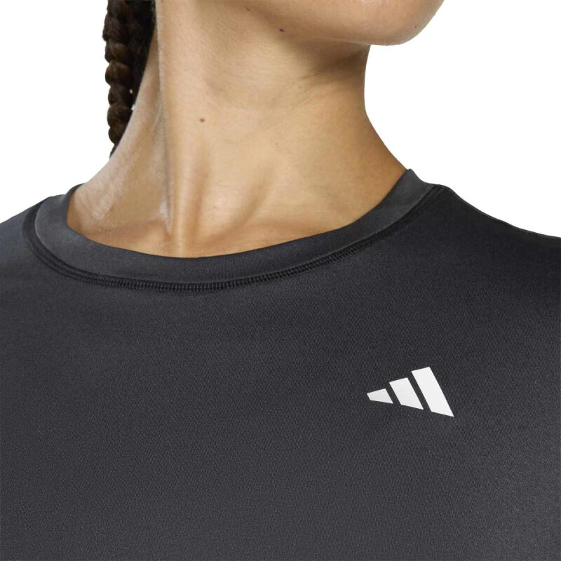 Remera Adidas WE MIN CREW TEE Mujer KA2475 Negro