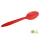 Cuchara Biodegradable x10 Unidades Rojo