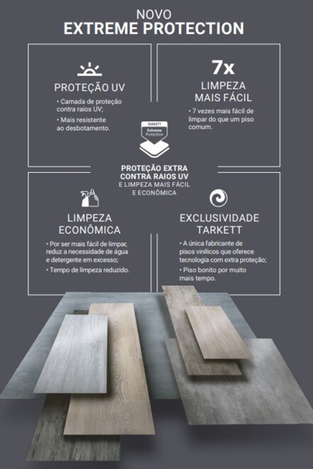 AMBIENTA DESIGN TABLA VINILICA AMBIENTA STUDIO DESIGN 24192685 BRAUNA 208X1230X3MM