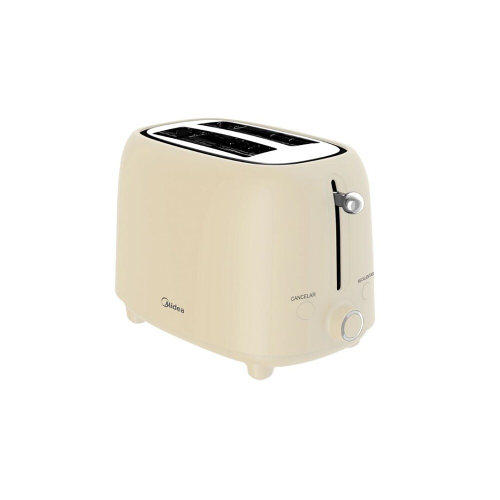 Tostadora Beige - Potencia 950 W - Modelo MT-RP2L18W2 - Midea Tostadora Beige - Potencia 950 W - Modelo MT-RP2L18W2 - Midea