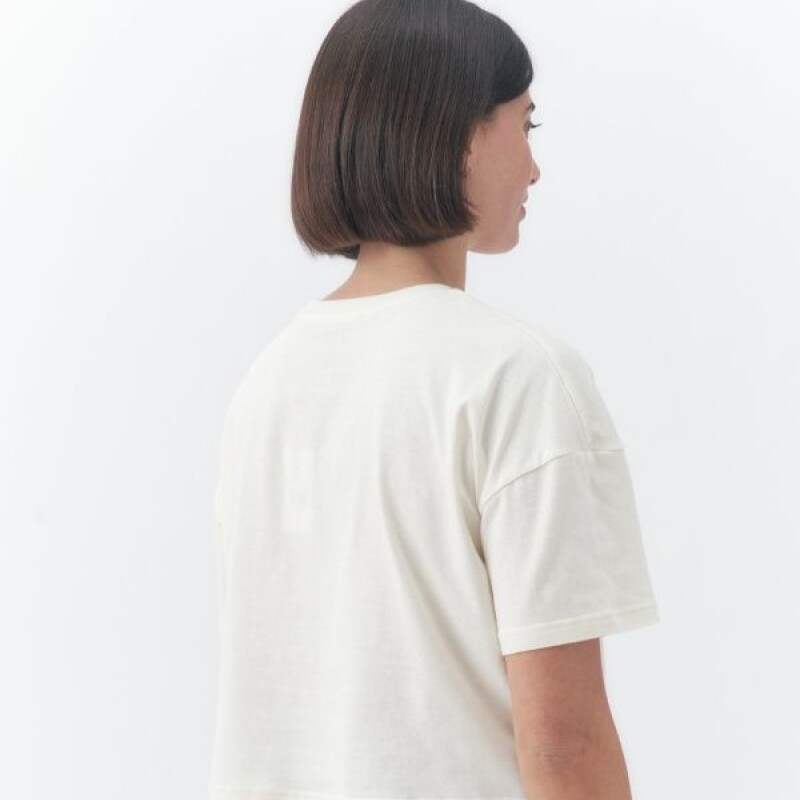 Remera corta Roxy Crudo