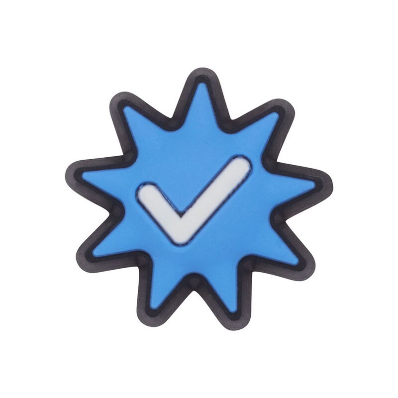 Jibbitz™ Charm Verified Checkmark Multicolor